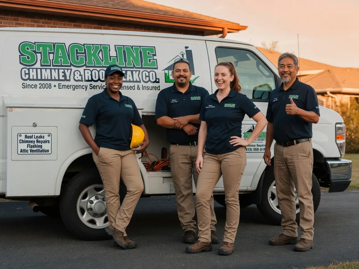 Chimney flashing repair company in Oak Park, CA